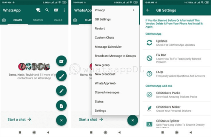Telecharger Theme WhatsApp GB
